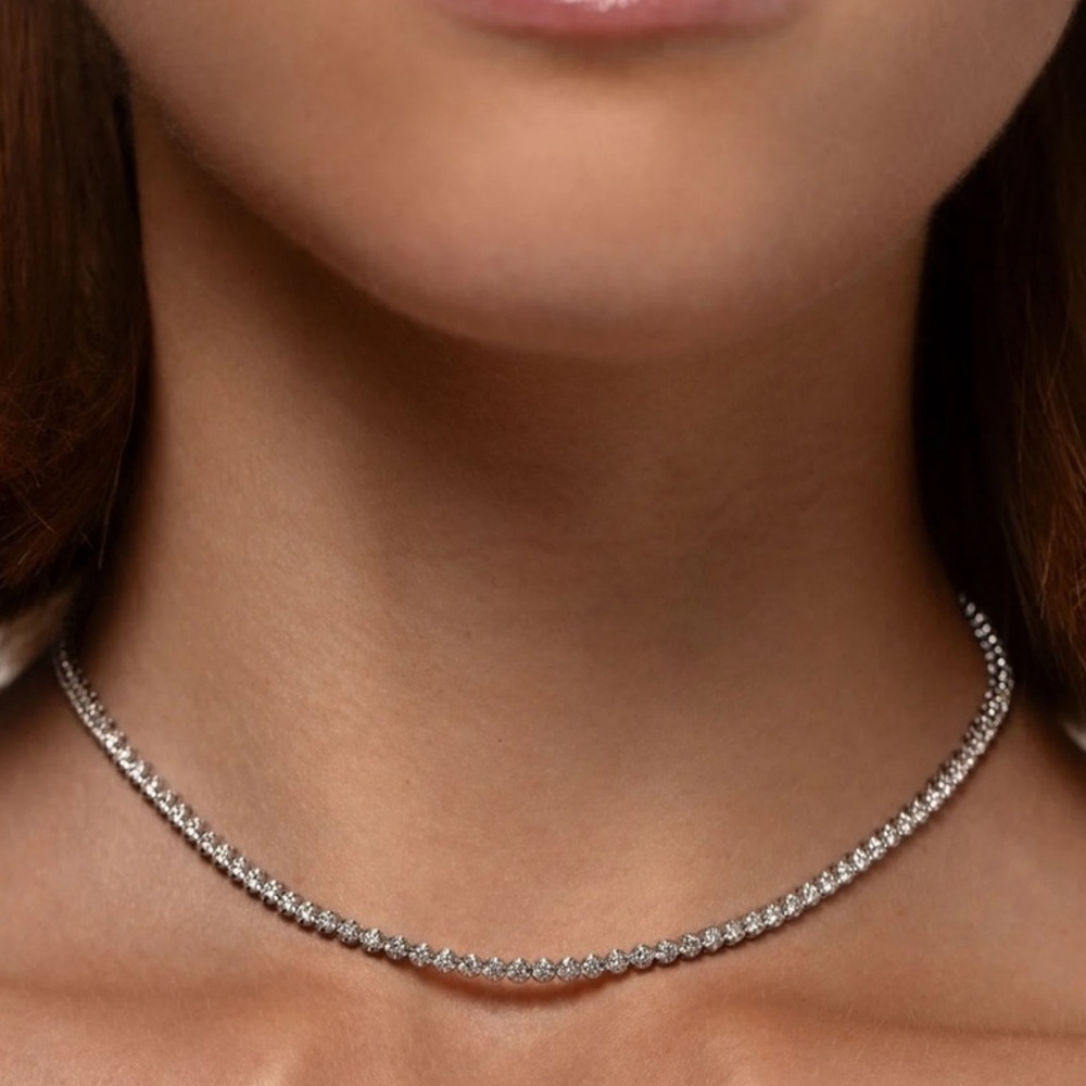 Multiway Tennis Necklace + Double Wrap Bracelet